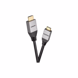 Celexon 1000015539 câble HDMI 2 m HDMI Type A (Standard) HDMI Type D (Micro) Noir, Gris