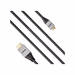 Celexon 1000015539 câble HDMI 2 m HDMI Type A (Standard) HDMI Type D (Micro) Noir, Gris