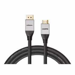 Celexon 1000015550, 1,5 m, HDMI Type A (Standard), DisplayPort, Mâle, Mâle, Droit