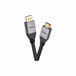 Celexon 1000015553 câble vidéo et adaptateur 5 m HDMI Type A (Standard) DisplayPort Noir, Gris