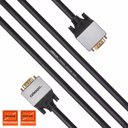 Celexon 1000015561 câble VGA 1 m VGA (D-Sub) Noir