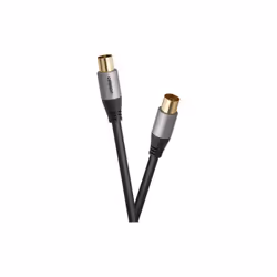 Celexon 1000015570 câble coaxial 2 m IEC Noir, Gris