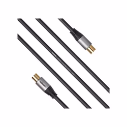 Celexon 1000015573 câble coaxial 7,5 m IEC Noir, Gris