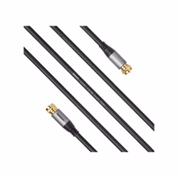 Celexon 1000015575 câble coaxial 1 m Type F Noir, Gris