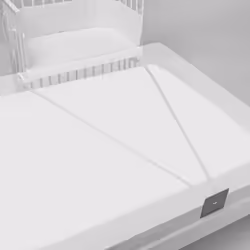 Babybay Boxspring Lit bébé Blanc