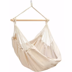 Description générale Ce grand hamac pour se balancer de AMANKA mesure environ 185x130 cm, idéal pour se détendre dans le jard ...