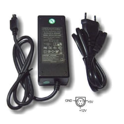 aixcase AIX-PS34-6PIN adaptateur de puissance & onduleur Intérieure 34 W Noir