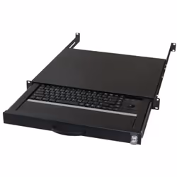 aixcase AIX-19K1UKDETB-B, Taille réelle (100 %), Avec fil, USB + PS/2, QWERTZ, Noir