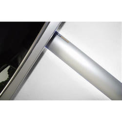 Alunovo - Protecteur de câble (l x l x h) 250 x 80 x 20 mm argent (mat, anodisé) Contenu: 1 pc(s) W90220