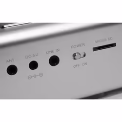 Technaxx MusicMan MA Soundstation Argent 6 W