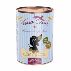 Terra Canis 140052, Chiot, Toutes races, Poulet, Courge, 400 g