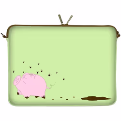 Digittrade LS158-15 Happy Piggy, Housse, 39,6 cm (15.6"), 300 g