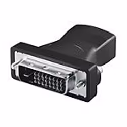 LogiLink HDMI to DVI Adapter, HDMI 19-pin female, DVI-D (24+1) male, Noir