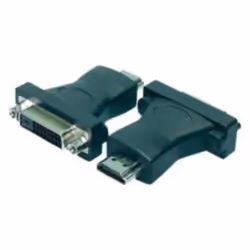 LogiLink HDMI to DVI Adapter, HDMI 19-pin female, DVI-D (24+1) male, Noir
