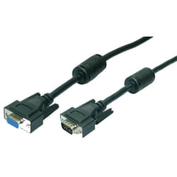 LogiLink VGA M/F 1.8m câble VGA 1,8 m VGA (D-Sub) Noir