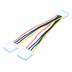LogiLink CP0001, 0,2 m, Mâle, Femelle, Noir, Rouge, Jaune, UL-1007