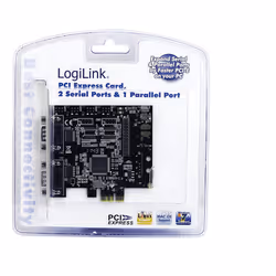 LogiLink PC0033 carte et adaptateur d'interfaces Interne Parallèle, Série