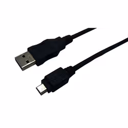 LogiLink USB 2.0 A/mini-A 3m, 3 m, USB A, Mini-USB A, USB 2.0, Mâle/Mâle, Noir
