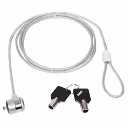 Serrure pour ordinateur portable - LOGILINK - A clé - 2 points - Protection antivol - 150 m de câble