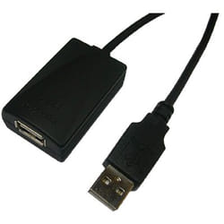 LogiLink USB 2.0 Repeater Cable - 5.0m câble USB 5 m USB A