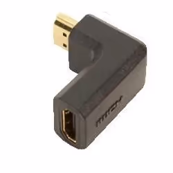 LogiLink HDMI Adapter, HDMI, HDMI, Noir