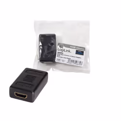 LogiLink HDMI Adapter, HDMI, HDMI, Noir