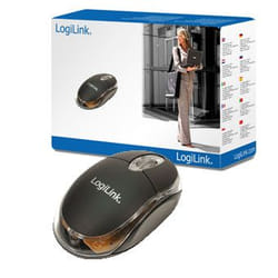 LogiLink Mouse optical USB Mini with LED souris USB Type-A Optique 800 DPI