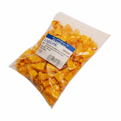 LogiLink MP0009, Gaine de câble, Jaune, RJ-45, 100 pièce(s)