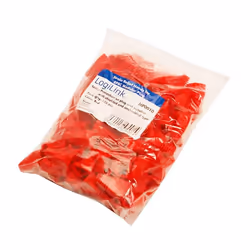 LogiLink MP0010, Cable boot, Rouge, RJ-45, 100 pièce(s)