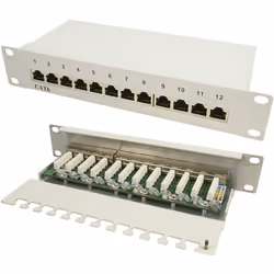 enquête Entièrement blindé Fixation de câble avec décharge de traction Prises : RJ45, 8P8C, blindées description Ce panneau P ...