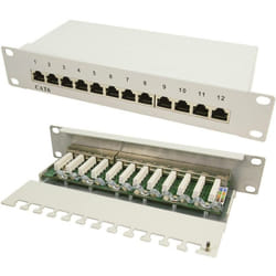 Logilink - Panneau de brassage 12 ports NP0041 cat 6 1 uh R05287