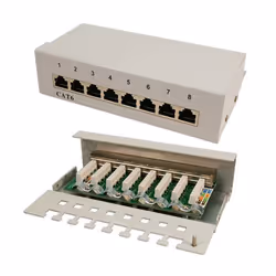LogiLink NP0016A, RJ-45, Cat6, Gris, ISO/IEC 11801 Е
