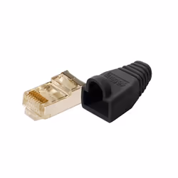 LogiLink MP0012, RJ-45, Noir, Or, 100 pièce(s)