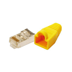 LogiLink MP0015 connecteur de fils RJ-45 Jaune