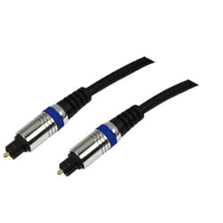 LogiLink Toslink 1.5m câble audio 1,5 m Noir