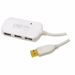 LogiLink UA0108, 480 Mbit/s, Blanc, 12 m, CE, RoHS, Windows, 600 g