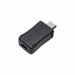 LogiLink AU0010, Micro USB, Mini USB, Noir