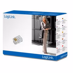 LogiLink RJ12 connecteur de fils Transparent
