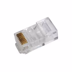 Connecteur RJ45 - LOGILINK - Modularstecker 8P8C - Non blindé - 100 pièces - Contacts plaqués or