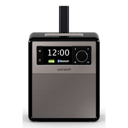 Sonoro EASY Portable Analogique et numérique Noir, Argent
