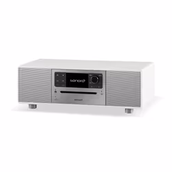 Sonoro PRESTIGE SO-331 Système mini audio domestique Blanc, Argent