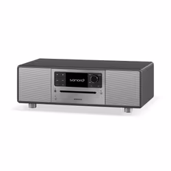 Sonoro PRESTIGE SO-331 Système mini audio domestique Graphite, Argent