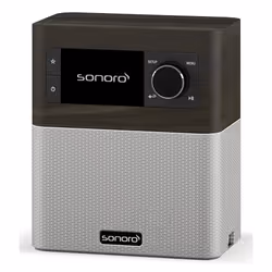 Sonoro STREAM Internet Chêne foncé, Argent