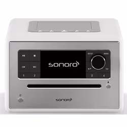 Sonoro ELITE SO-911, Numérique, DAB+, FM, 78,5 - 108 MHz, 174.928 - 239.2 MHz, Lecteur, CD, CD-R, CD-RW