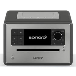Sonoro ELITE SO-911 Numérique DAB+, FM Graphite, Argent