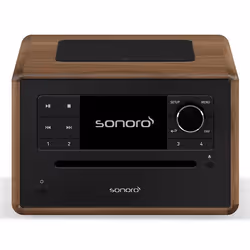 Sonoro ELITE SO-911, Numérique, DAB+, FM, 78,5 - 108 MHz, 174.928 - 239.2 MHz, Lecteur, CD, CD-R, CD-RW