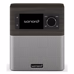 Sonoro STREAM, Internet, DAB, DAB+, FM, TFT, 6,1 cm (2.4"), 802.11a, 802.11b, 802.11g, Wi-Fi 4 (802.11n), Noir, Argent