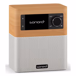 Sonoro STREAM Internet Couleur érable, Blanc