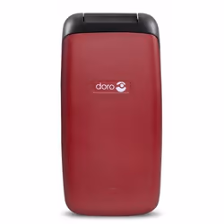 Doro Primo 401 Noir, Rouge Téléphone d'entrée de gamme