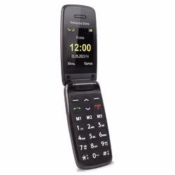 Doro Primo 401 Noir, Rouge Téléphone d'entrée de gamme